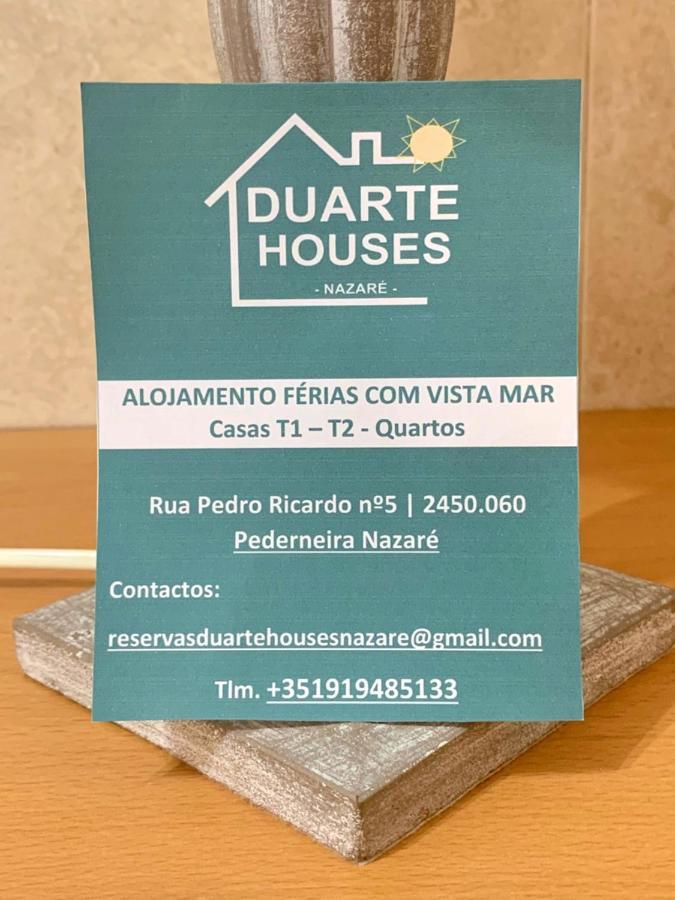 Duarte Houses - Casa T1 - Com Vista Mar Nazaré Esterno foto