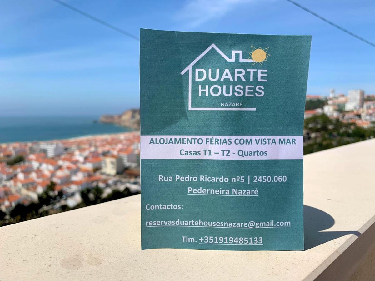Duarte Houses - Casa T1 - Com Vista Mar Nazaré Esterno foto